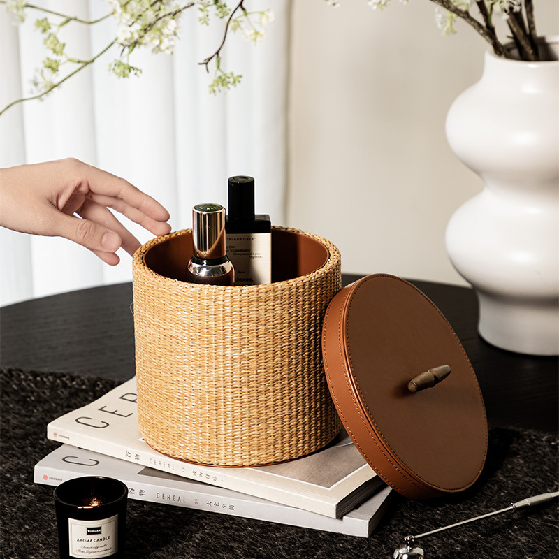 Retro rattan storage box Home  – обзор и цена Home Decor Rattan