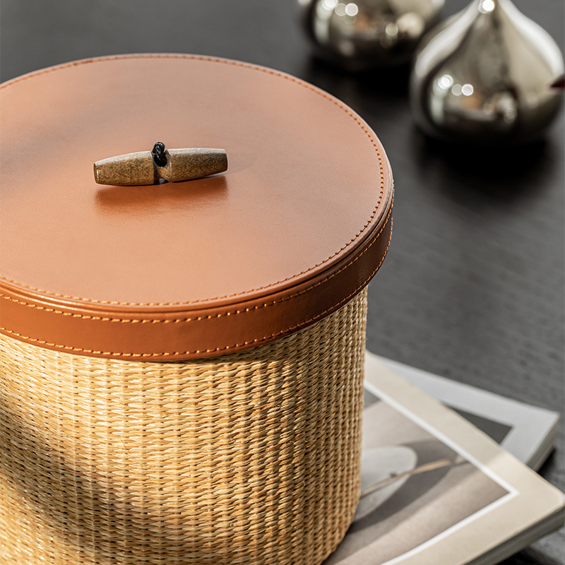 Retro rattan storage box Home  – обзор и цена Home Decor Rattan
