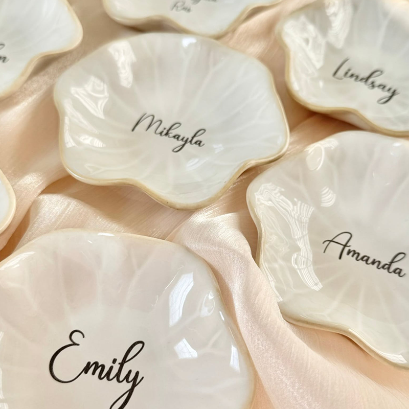 Custom Ring Dish for Bridal Pa – обзор и цена Ceramic Trinket Dish