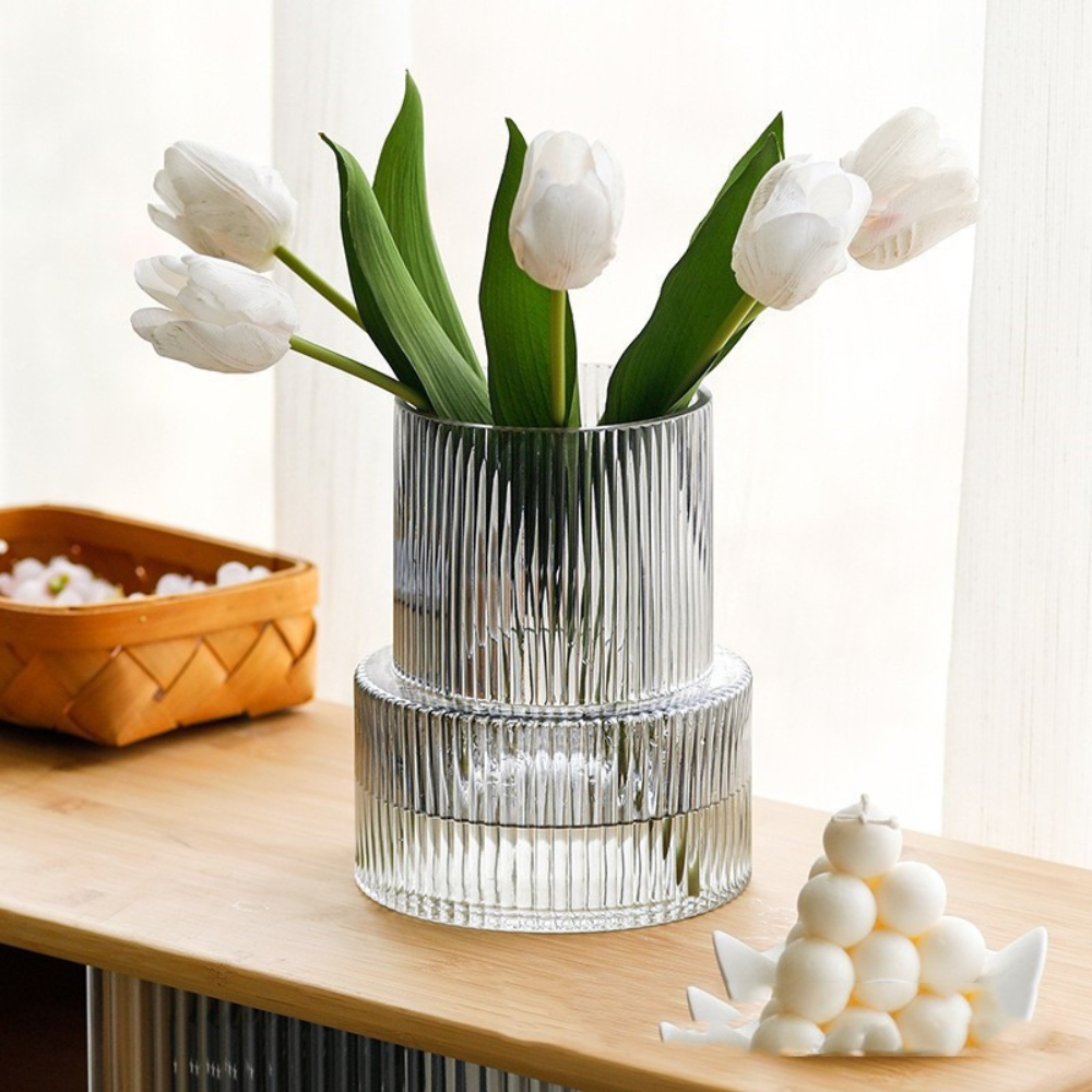 Simple Transparent Glass Strip – обзор и цена Glass Vase Nordic