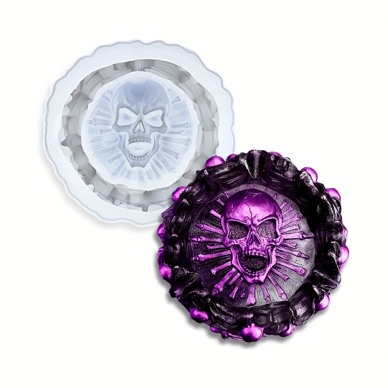Ashtray mold, skull DIY craft  – обзор и цена Home Decor Manufacturers