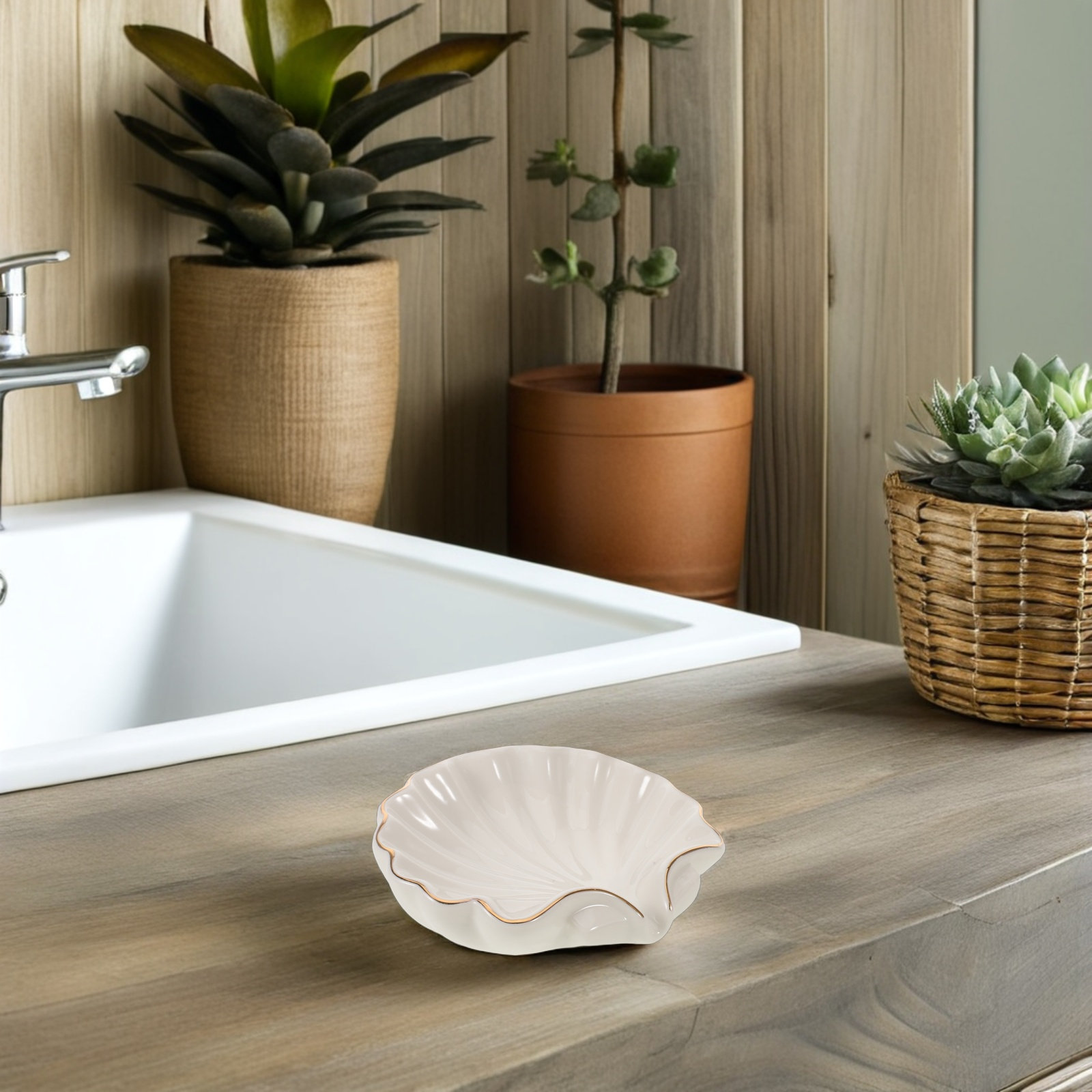 Ceramic Soap Dish Seashell Des – обзор и цена Ceramic Trinket Dish
