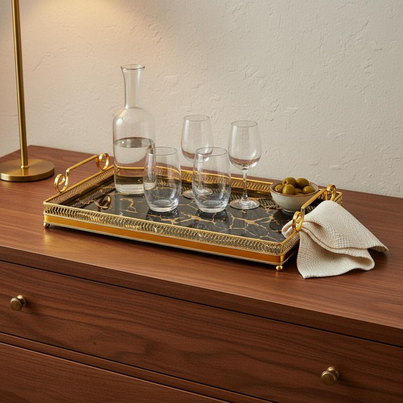 Decorative Mirror Tray Nordic  – обзор и цена Vanity Home Decor