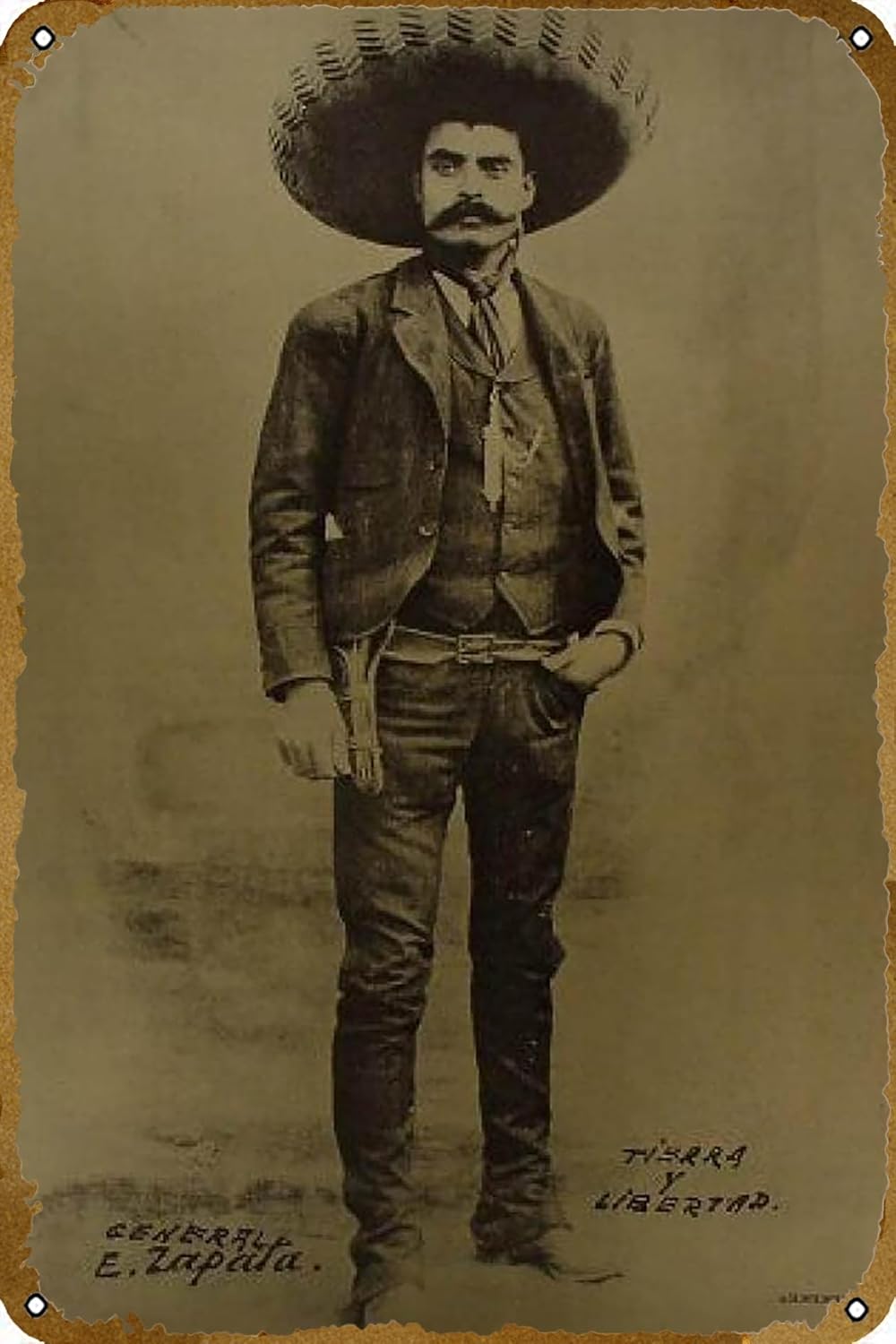 EMILIANO ZAPATA poster ZICO-17 – обзор и цена Home Decor Logo