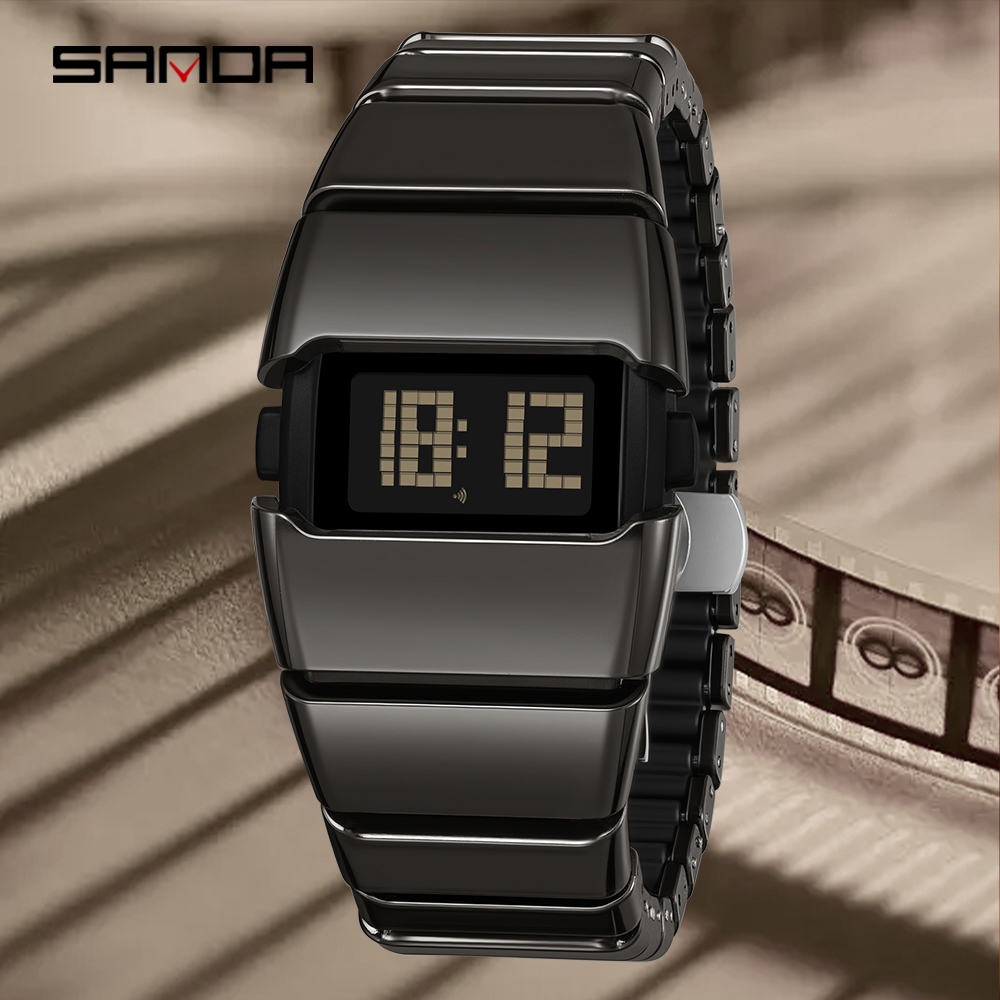 SANDA Y2K retro electronic wat – обзор и цена Vintage Alarm Clock