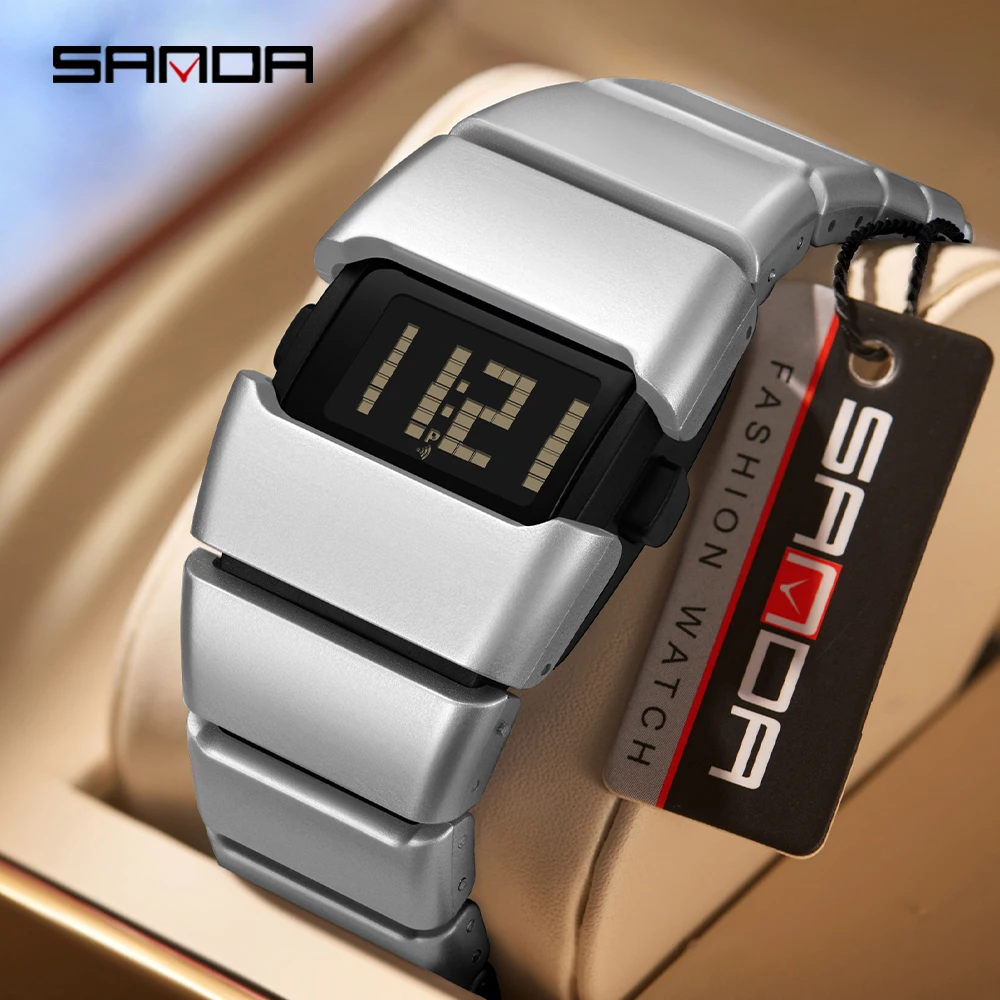 SANDA Y2K retro electronic wat – обзор и цена Vintage Alarm Clock