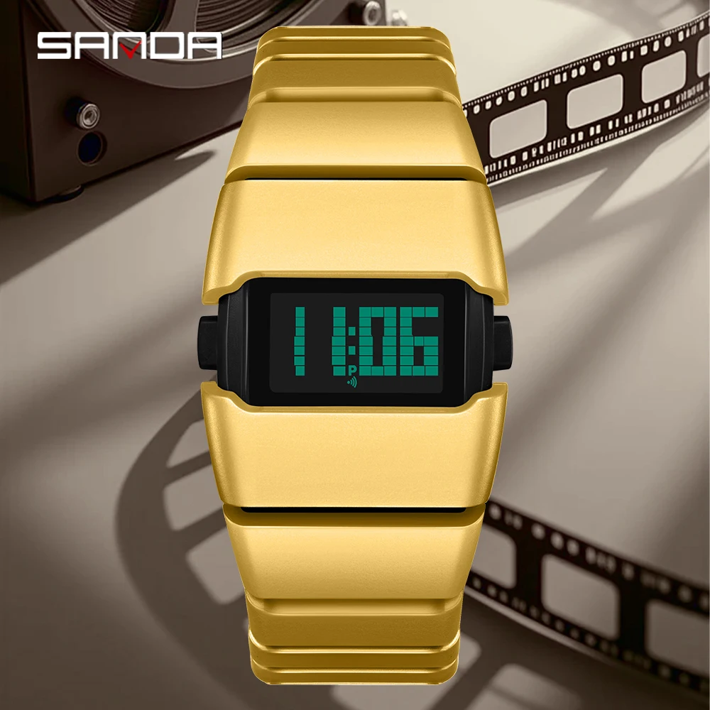 SANDA Y2K retro electronic wat – обзор и цена Vintage Alarm Clock