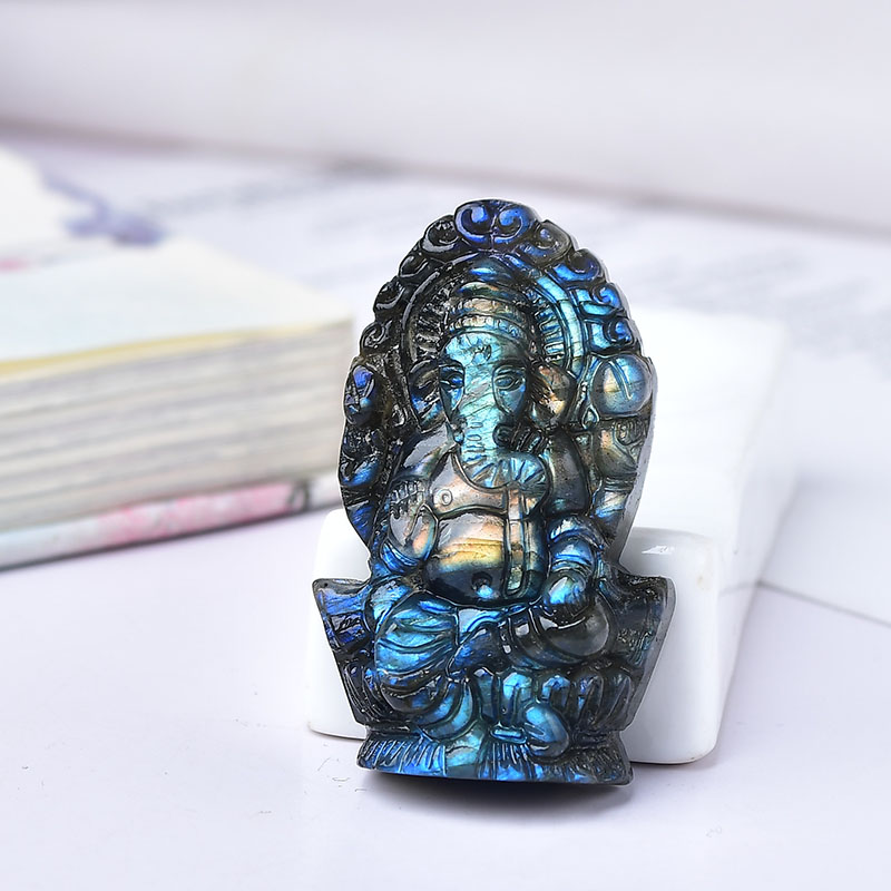 Labradorite Ganesha Gift Penda – обзор и цена Home Decor Modern Organic