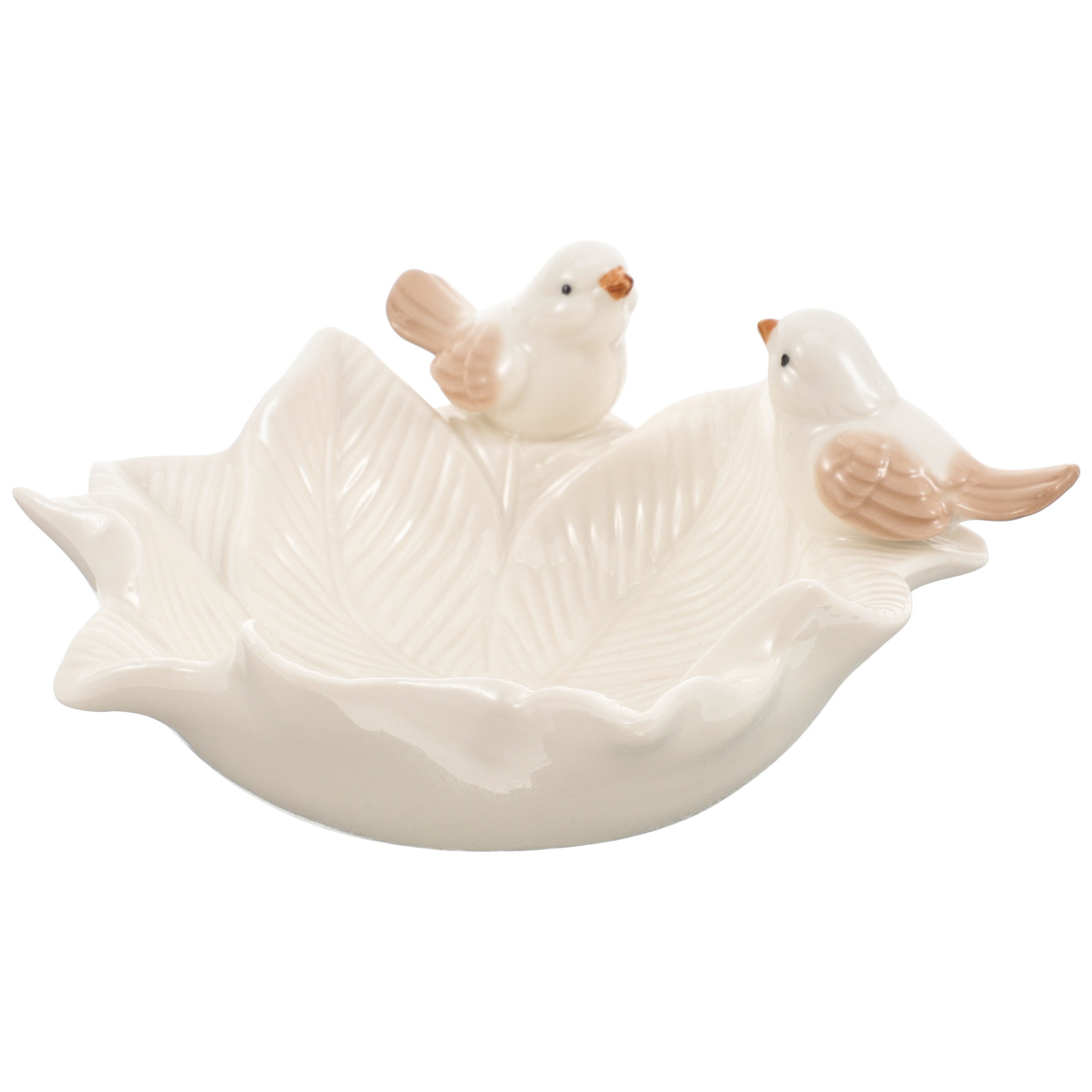 White Ceramic Jewelry Plate Fa – обзор и цена Ceramic Trinket Dish