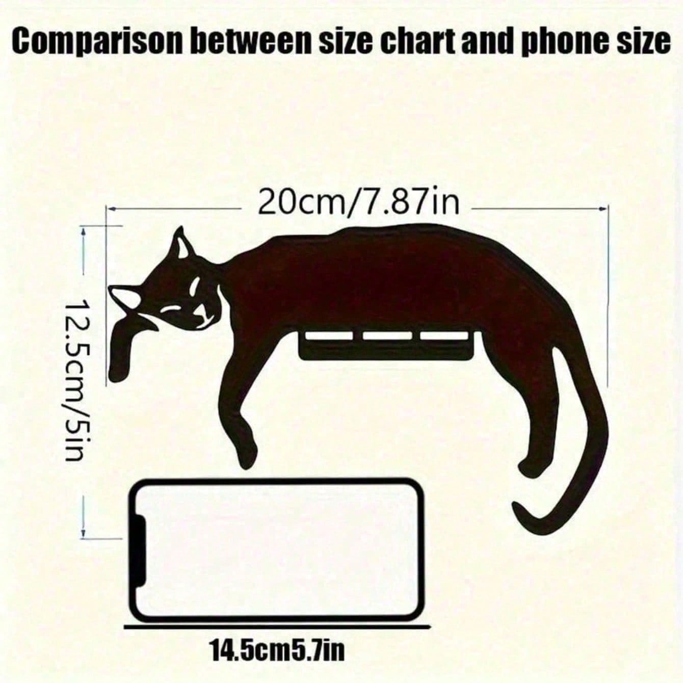 Gothic Black Cat Silhouette Wa – обзор и цена Home Decor Gothic