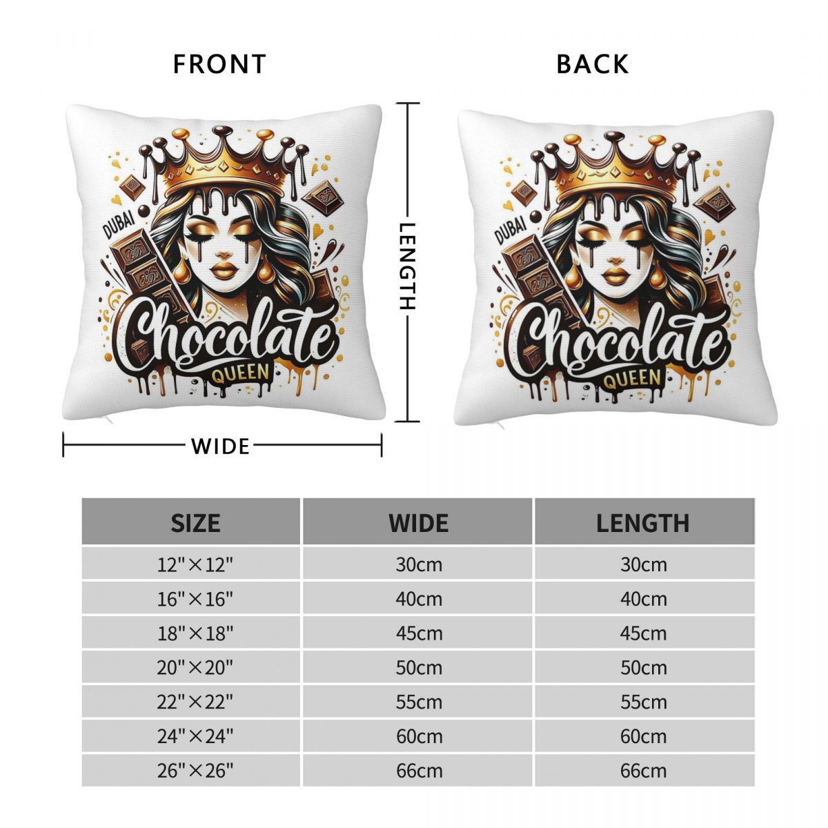 Dubai Chocolate Queen Square P – обзор и цена Home Decor Dubai