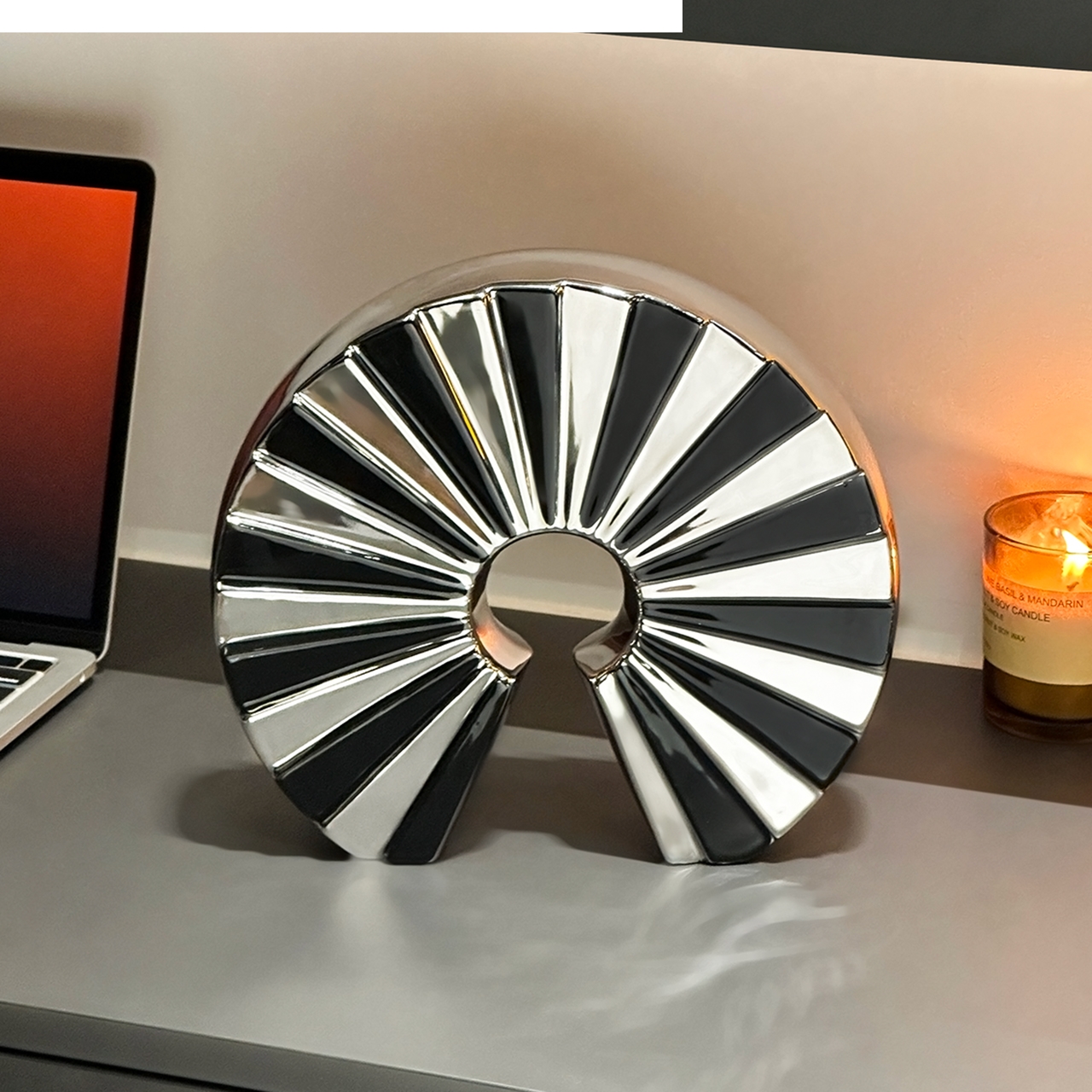 Ceramic Handicrafts Fan-shaped – обзор и цена Home Decor Modern Organic