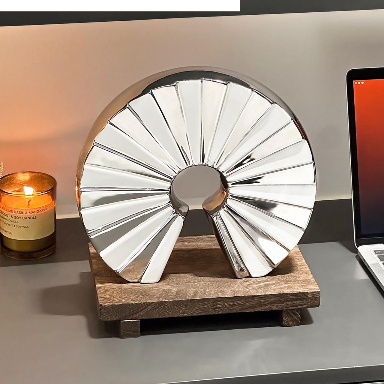 Ceramic Handicrafts Fan-shaped – обзор и цена Home Decor Modern Organic