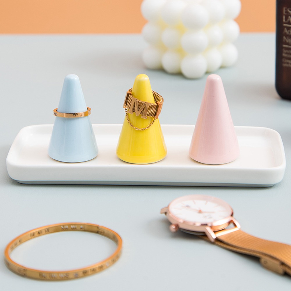 Jewelry Props Finger Shape Org – обзор и цена Ceramic Trinket Dish