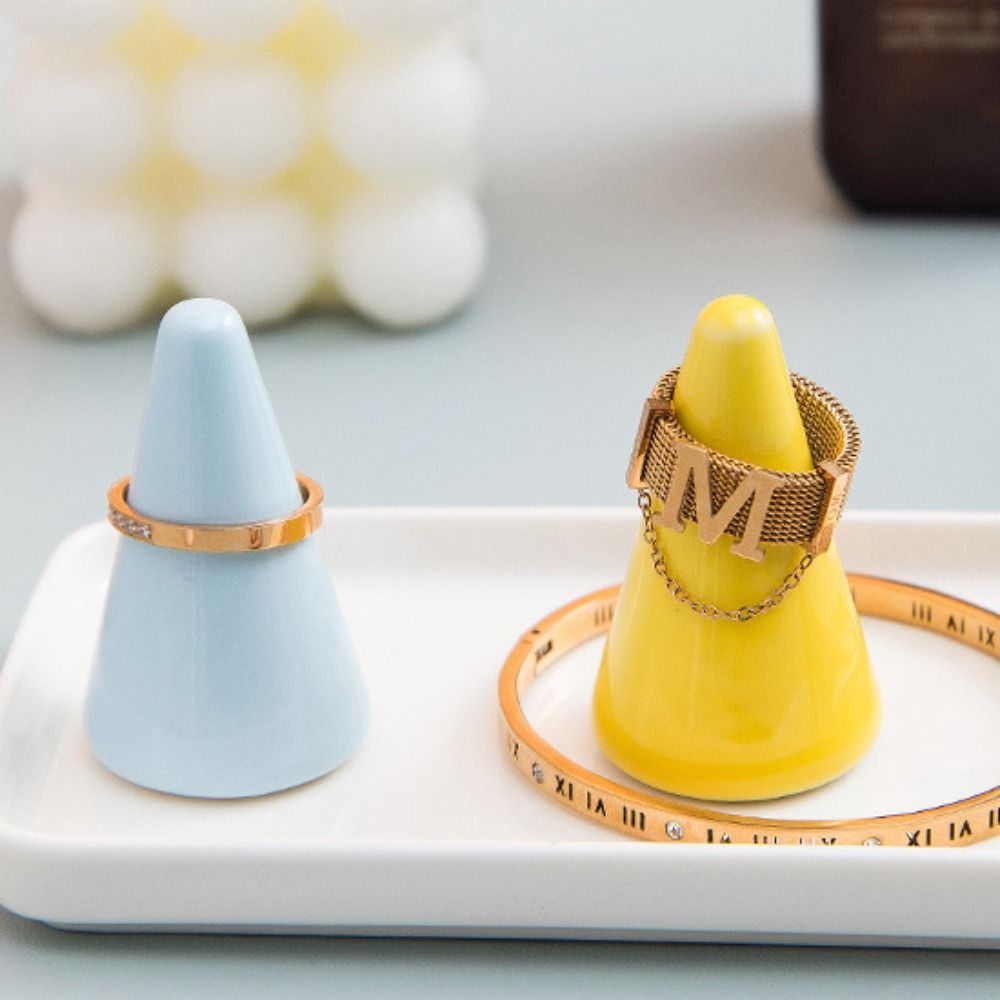 Jewelry Props Finger Shape Org – обзор и цена Ceramic Trinket Dish