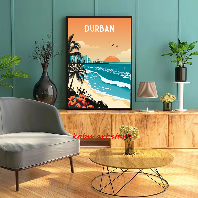 Travel Illustrated Canvas Pain – обзор и цена Home Decor Dubai
